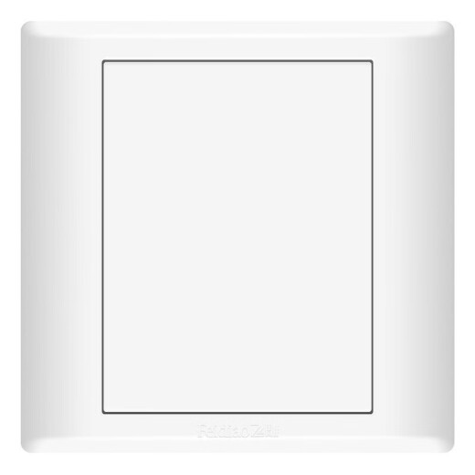 Feidiao (FEIDIAO) switch socket panel blank panel white board socket hole decorative cover 86 type concealed small board A3 series white