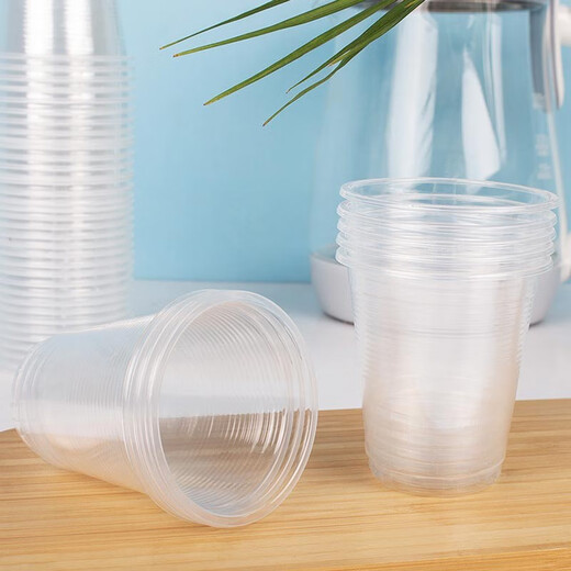 Youao disposable cups, plastic cups, water cups, 170ml*2000 pieces, full box, aviation cups, plastic cups, thickened