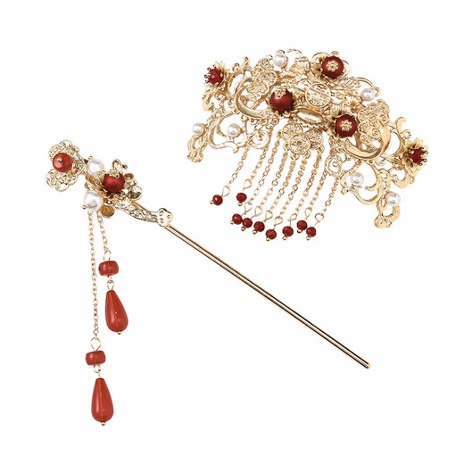 Hanfu headwear, ancient style hair accessories, hairpins, hairpins, hairpins, ancient Douyin photography girls, ancient costumes, Chinese style accessories, hairpins and hairpins