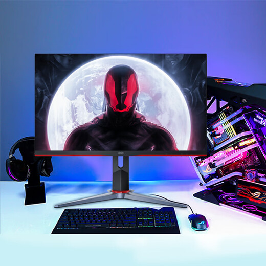 AOC sells 60W+ 27-inch 2K native 180Hz IPS HDR400 1ms 10Bit full-blooded King Kong MAX gaming e-sports monitor Q27G2S/D