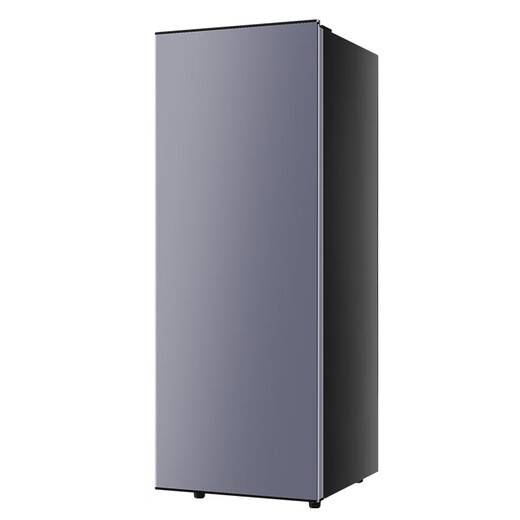 Royalstar vertical freezer household uniform cooling full temperature zone refrigeration small freezer breast milk storage cabinet first-class energy efficiency first-class energy efficiency 2-layer shelf 4-layer drawer 228L LCD purple