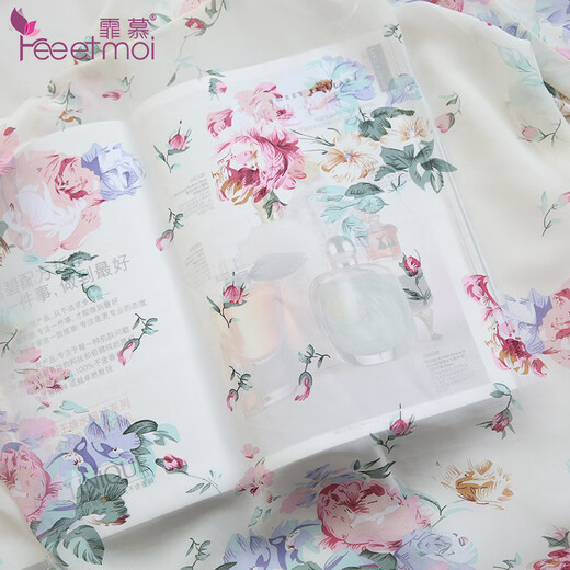 Envy female temptation see-through retro printed nightgown small chest deep V cardigan nightclub nightgown sexy thong three-piece suit belt one size