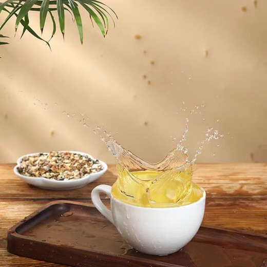 
Tongrentang Beijing Tongrentang Poria cocos Chicory Green Willow Corn Scarf Mulberry Leaf Gardenia Tea Pueraria root Yam Polygonum licorice bitter buckwheat Green Willow Corn Scarf Mulberry Leaf Tea * 5 boxes