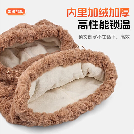 XTEP hat, men's and women's scarf and mask, one-piece three-piece set, men's and women's winter velvet thickened dustproof hooded warm and windproof hat