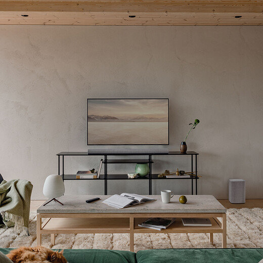 Harman Kardon CITATION Music Magic MB1100 Echo Bar Altavoz Cine en casa inalámbrico Barra de altavoces Bluetooth para el hogar TV montable en la pared Sala de estar Sonido Dolby de alta potencia Citation MB1100/Solo Gris