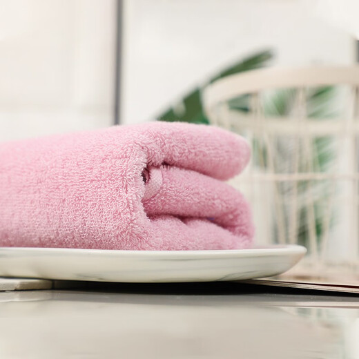 Imabari (IMABARI) JD Logistics Japan direct mail Imabari (IMABARI) towel square towel small towel pure cotton soft pink towel 1 made in Japan 1