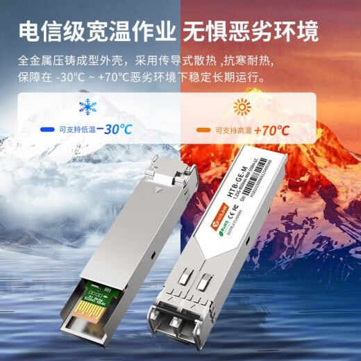 netLINK optical module SFP optical module SFP optical to electrical port module HTB-GE-M Gigabit multi-mode dual fiber 850nm1 is only suitable for H3C Huawei Ruijie