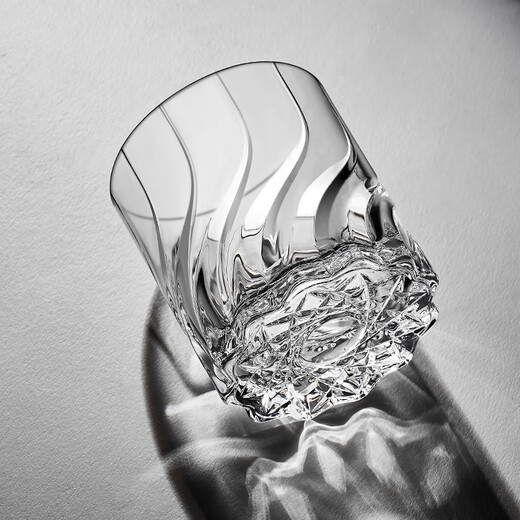 Circle joy glass whiskey glass, thickened European spirit glass, foreign wine glass, household beer glass, single pack