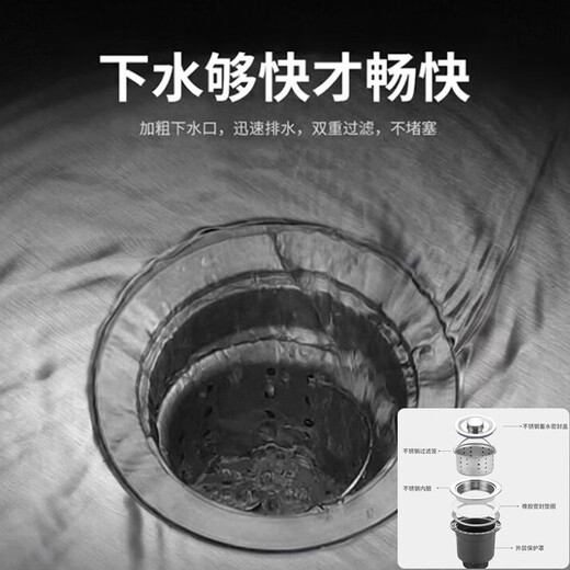 Dog washing pool stainless steel pet shop beauty special cleaning pet bathing pool cat and dog universal dog washing basin standard version 100*60*90 deep 40cm