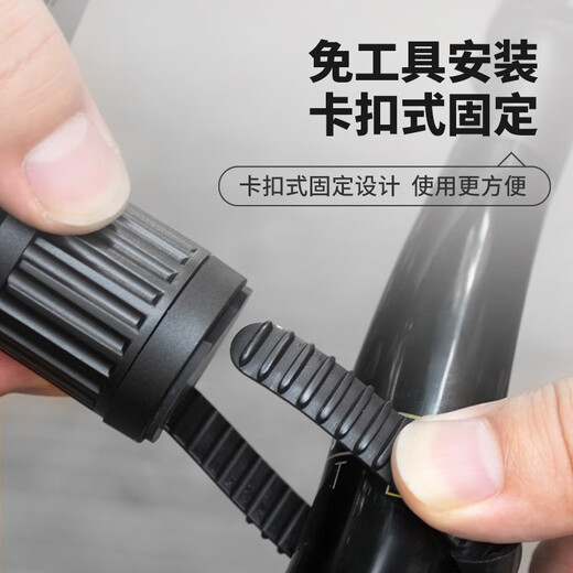 Riels bicycle silicone mobile phone holder stem fixed magnetic suction strap takeaway quick release bicycle navigation bracket bicycle mobile phone holder (magnetic suction type)