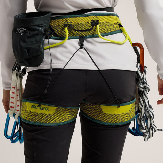 Arc'teryx (ARC TERYX) Skaha Harness Men's Rock Climbing Harness Suitable for Single and Multi-Stage Rock Climbing Lampyre / Boxcar XS