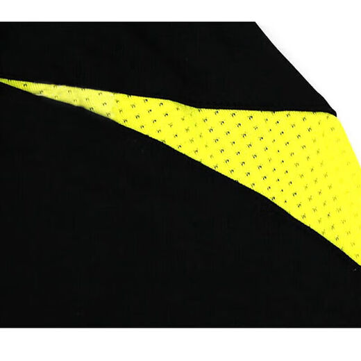 川崎KAWASAKI羽毛球服 男女中性款休闲运动短裤子运动裤透气排汗黑色YMB-181 XL