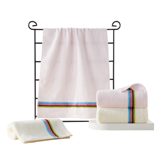 Jieyu plain multi-arm towel gift box (one pack) color random S 75g