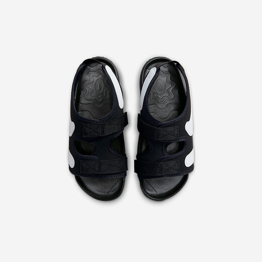 NIKE Nike sports sandals for boys and girls ADJUST 6 summer children's lightweight water-resistant quick-drying casual beach sandals DX5545/DX5544-002 35 recommended foot length 22cm