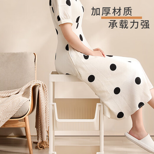 Shunyou cart storage rack floor-standing removable snack multi-functional kitchen vegetable rack book storage rack four-layer SY-117