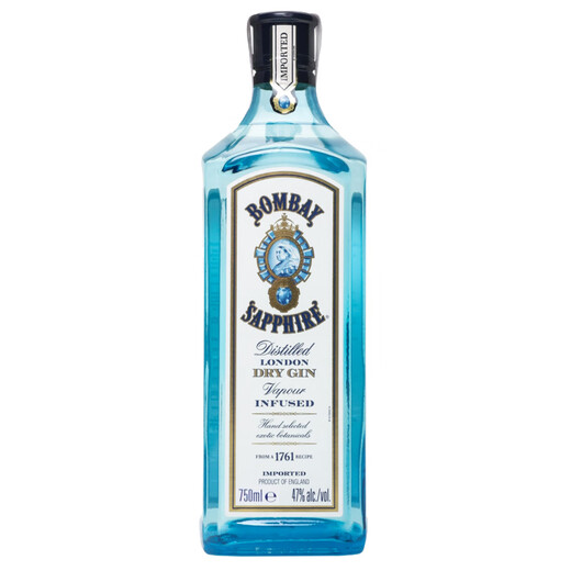 孟买蓝宝石（Bombay） 洋酒 金酒 杜松子酒 琴酒 750ml