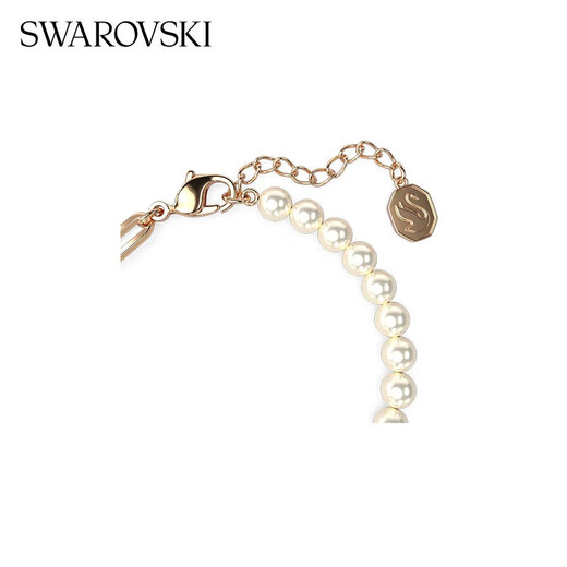 Swarovski TEDDY Pink Teddy Bear Imitation Pearl Girls Bracelet Female Bracelet Birthday Gift Female 5669169