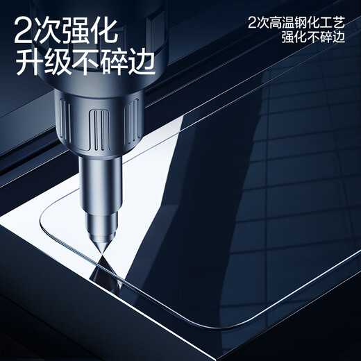 Flash Magic is suitable for vivo iqoo13 tempered film, fingerprint unlocking, Aiku mobile phone film, ultra-clear, all-glass, anti-fall, anti-fingerprint, anti-hand sweat, super smooth mobile phone film, enhanced version | explosion-proof and anti-fingerprint 2 pieces + artifact, damage guarantee | real machine mold opening