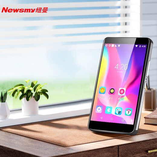 Newman A6 smart mp3/mp4 player 2+16G 4.0-inch student walkman Bluetooth WIFI Internet access to listen to music online music video touch screen e-book novel black