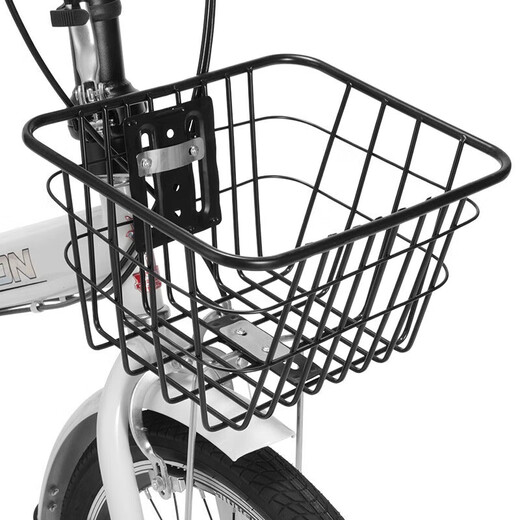 Feige folding bicycle low-span soft-tail frame men's and women's youth student urban leisure mobility bicycle single speed 22 inches white