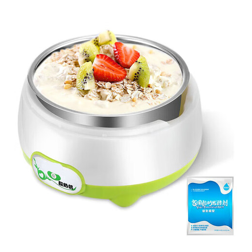 拾禺酸奶神器家用酸奶机多功能全自动自制小型发酵玻璃分杯纳豆米酒 经济:钢胆+10小包菌粉