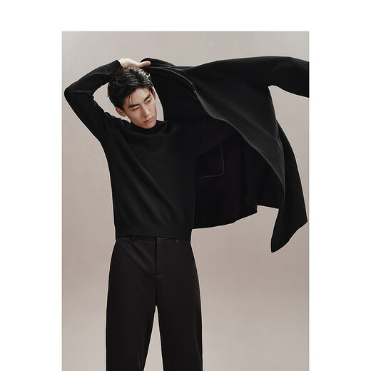 PEACEBIRD Men's Casual Coat Fashionable Casual Coat BAAAE411M# Dark Gray M