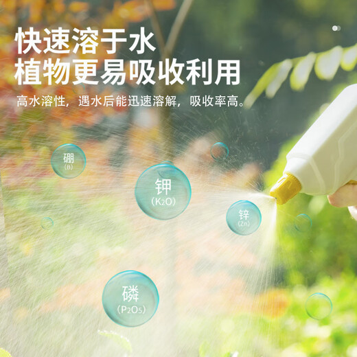 Stanley Potassium Dihydrogen Phosphate Flower Fertilizer Universal Flower Growing and Promoting Flowering Foliar Fertilizer Phosphorus Potassium Fertilizer Organic Fertilizer 100g