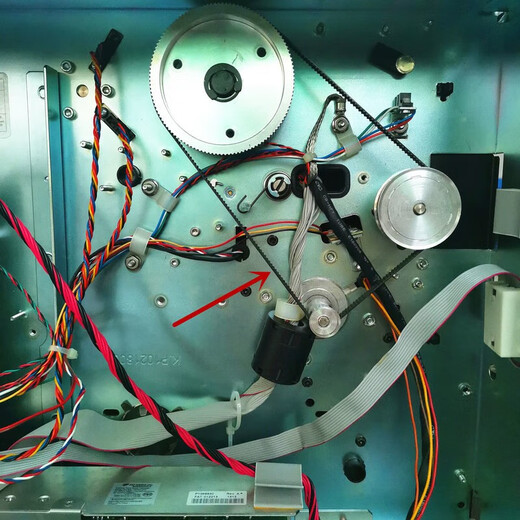 Zebra 110Xi4600dpi belt printer accessories drive shaft synchronous belt original domestic 4518912 black domestic brand new