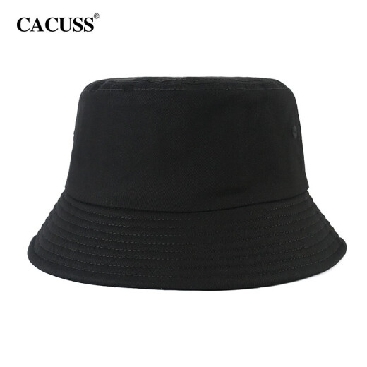 CACUSS hat for men and women in spring, UV protection, fisherman's hat, couple's sun protection sun hat, summer outdoor black large