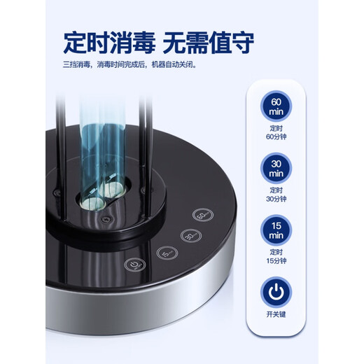 Snowlight (Cnlight) L8 UV disinfection lamp grade ozone to eliminate odor and remove mites mobile lamp 60W-no ozone