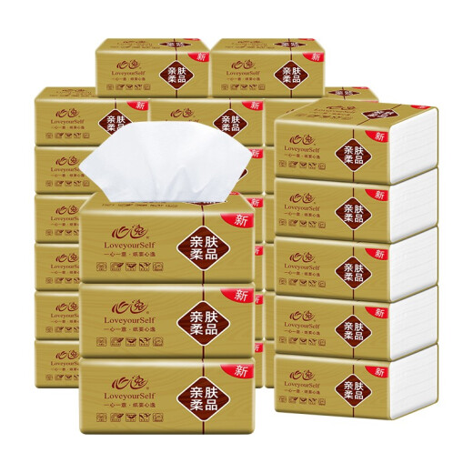 Xinyi log tissue paper household facial tissue small pack toilet paper 10 pack trial pack