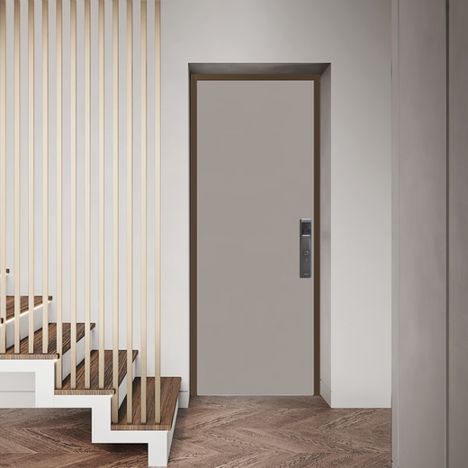 Yuelongmen anti-theft door villa door Class A home security door fingerprint lock mother door single door entry door B070 non-standard custom size please contact customer service for details