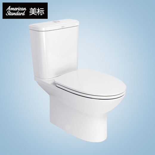 美标卫浴新摩登冲落式坐便器节水防臭缓冲盖板马桶2629 2630 2629（墙排180mm坑距）