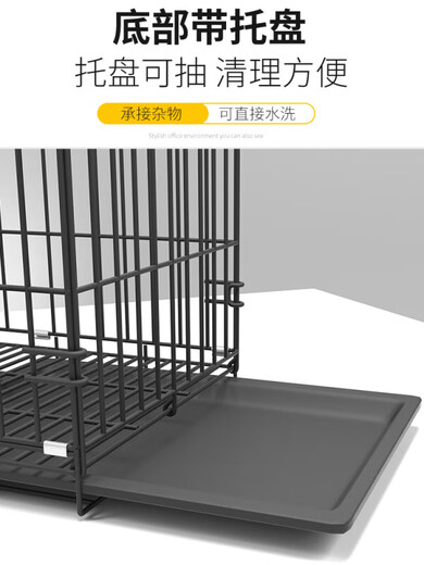 Yuhualuo Chicken Cage Household Small Large Extra Large Chicken Cage Automatic Manure Cleaning Duck Goose Poultry Folding Breeding Cage Chicken Coop Bold Black (Package 1) 52*35*42cm for 1 chicken