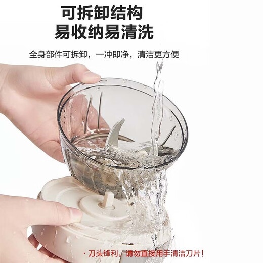 Sailoto garlic masher, manual garlic puller, mashed garlic, minced garlic, minced garlic, minced garlic, household jm1 small 400ml multi-functional food processor