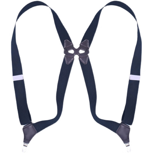 Oufandi Back Suspender British Retro Armpit Holster Suspender Clip Suspender Belt Side Clip Men's Clip Suspension Black 3.5