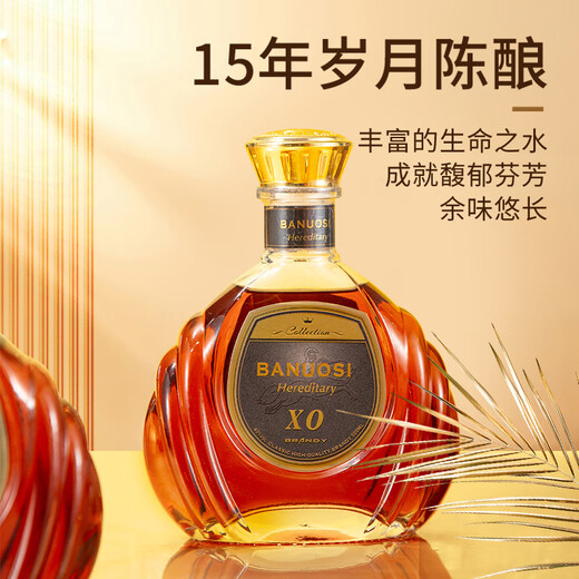 歌瑞安 法国进口14度红酒12度干红葡萄酒XO白兰地红洋酒组合整箱礼盒装