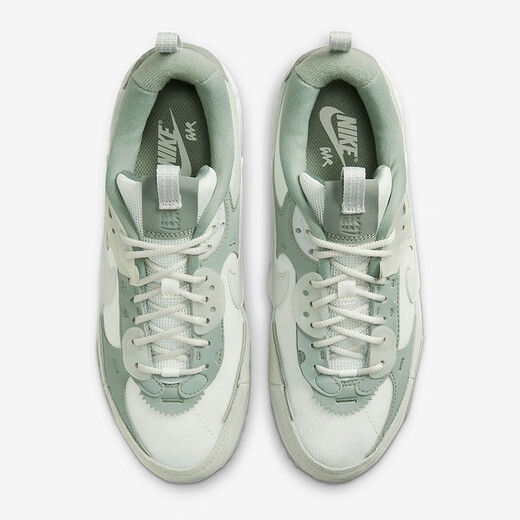 Nike Air Max 90 Futura Shock cushioning and wear-resistant Comfortable and breathable running shoes Women's sneakers DM9922-105 Light green Standard 36/US5.5