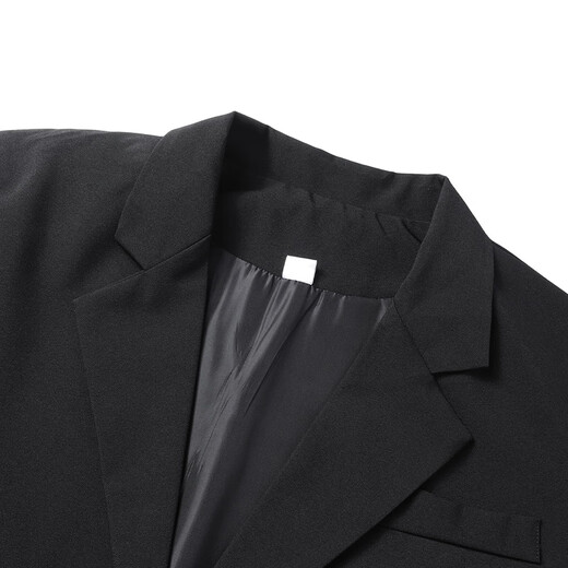 Woodpecker (TUCANO) Suit Jacket Men's Four Seasons Solid Color Business Casual Formal Wear Professional Wear Single Suit Men's Black XL