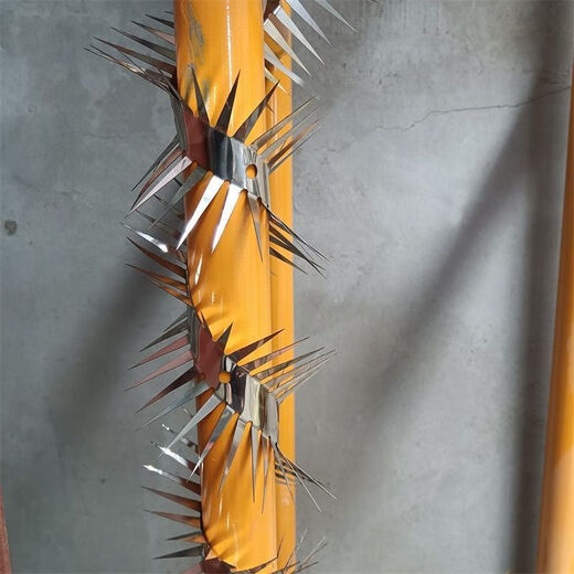 Zhongji Wanxing stainless steel anti-cat, anti-rat, anti-rat, anti-rat barb, anti-climb, anti-rat sewer pipe, anti-rat net barb nail, regular 3.2 cm thorn length, one meter long