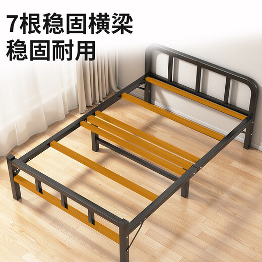 Chibalun folding sheet single bed home simple bed office lunch break bed dormitory hard bed rental house portable bed