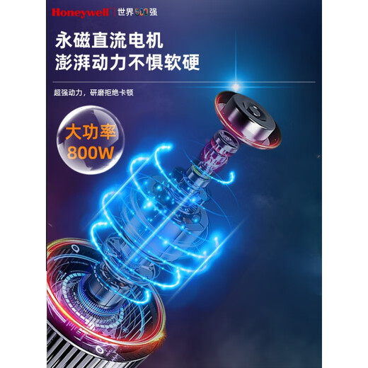 Honeywell kitchen waste disposer kitchen household food waste disposer kitchen waste shredder flagship model X8-elegant white