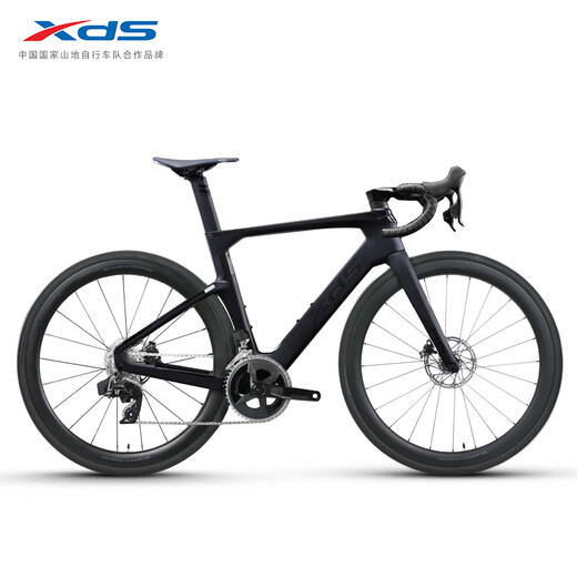 喜德盛公路自行车AD7碳纤维破风车架2*12电子变速 油压碟刹 黑武士（Rival版） S（适合身高165-175cm）