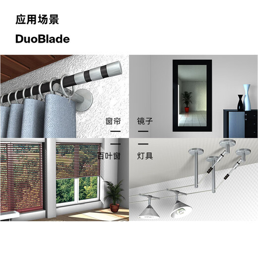 Fischer gypsum board special expansion screw imported from Germany with its own metal drill bit DuoBlade card assembly nail 6 sets 545680