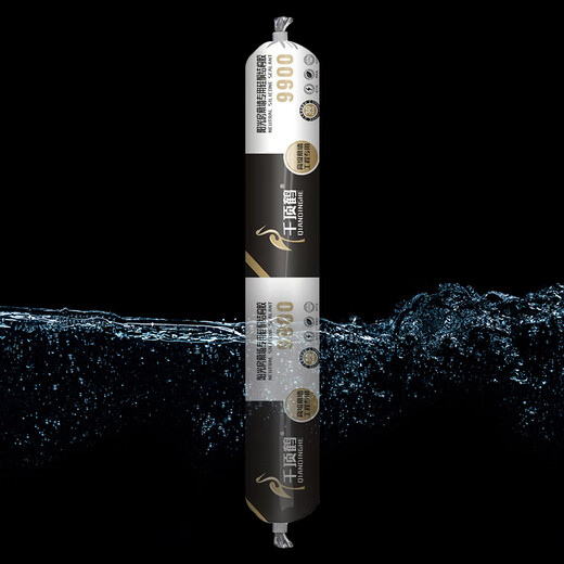 
Zhuyue 9900 structural glue silicone weather-resistant glue doors and windows sunroom curtain wall sealed waterproof building super glue Thousand-crowned crane 9900 white