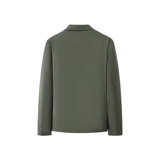 Shanshan (FIRS) Mulberry Silk Liner Men's Autumn and Winter Cotton Lapel Embossed Thickened Warm and Close-fitting Business Casual Jacket