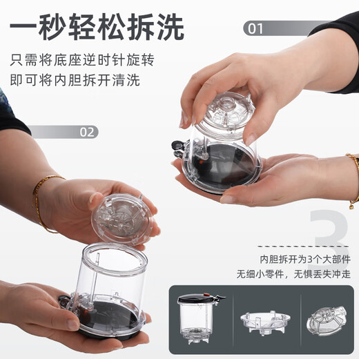 Tianxi (TIANXI) glass teapot heat-resistant tea set elegant cup teapot cup tea infuser teapot tea separation cup home store