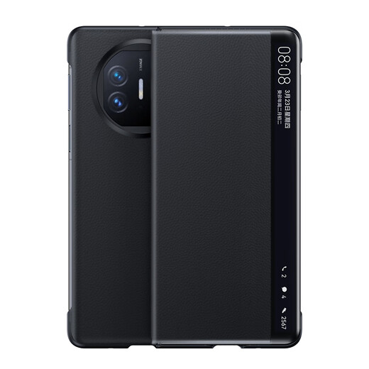 ESCASE is suitable for Huawei matex5 mobile phone case mate X5 protective cover anti-fall ultra-thin folding screen collector's edition smart flip cover genuine leather top luxury leather