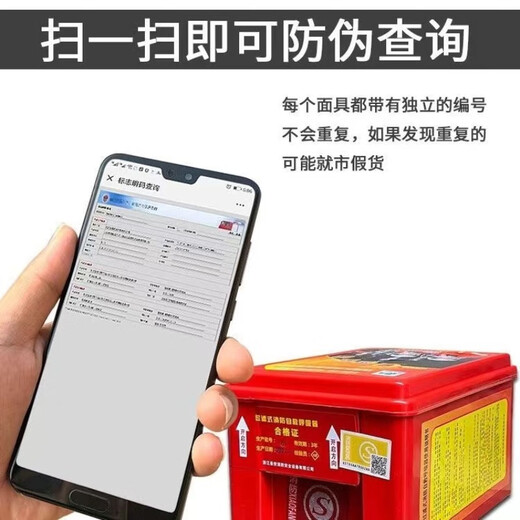 ANSHUN fire mask, anti-smoke mask, anti-virus and fire-proof hotel national standard 3C certified household fire escape self-rescue respirator Family B (adult mask*2+child mask*2)