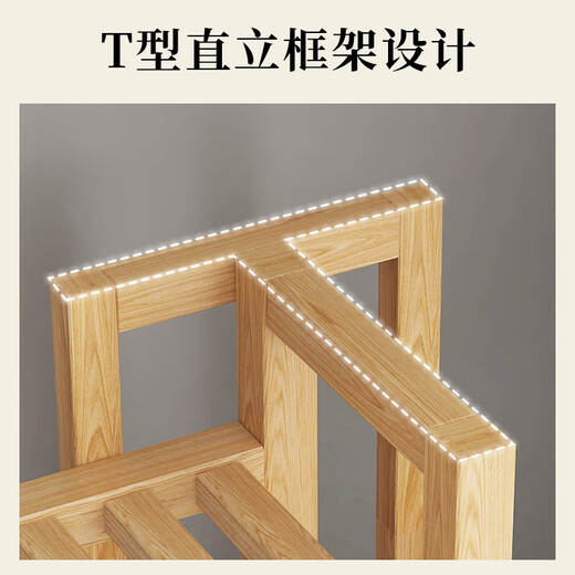 Le Aijia multi-layer flower stand display stand for home indoor and outdoor living room balcony succulents simple bamboo storage flower pot display stand